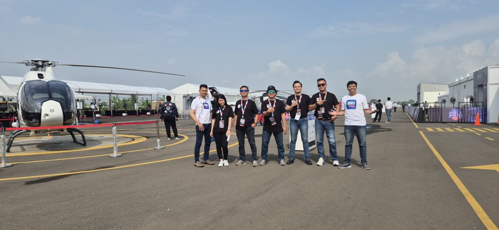 BRI Jakarta Gatot Subroto Hadir di Pameran Heli Expo Asia Cengkareng