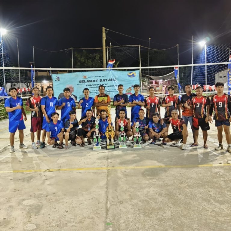 Turnamen Bola Voli Piala Bergilir Haji Erwin Siregar Sukses Pererat Silaturahmi Warga Pondok Afi