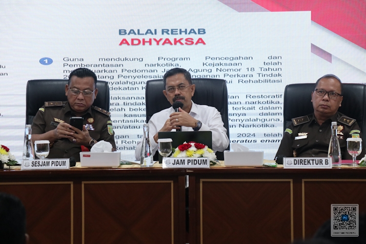 Arahan Strategis JAM-Pidum: Memperkuat Penanganan Kasus Narkotika Berbasis Pemulihan