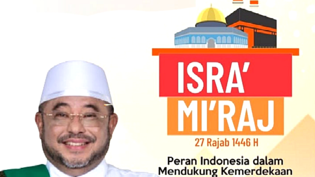 Habib Aboe: Makna Isra Miraj, Menguatkan Komitmen Indonesia untuk Palestina
