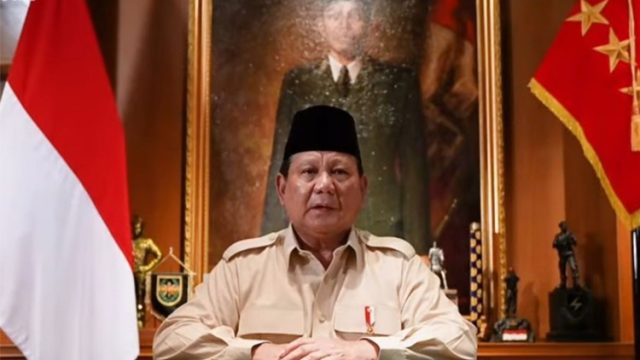 Presiden Prabowo Subianto Ucapkan Selamat Tahun Baru Imlek 2576