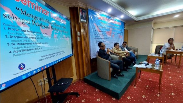 Pentingnya GBHN dan Peran MPR dalam Menentukan Arah Negara: Refleksi dari Seminar Ketatanegaraan