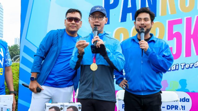 Wakil Ketua MPR Eddy Soeparno Dukung Tren Olahraga Lari di Acara PAN Run, Soroti Pentingnya Udara Bersih