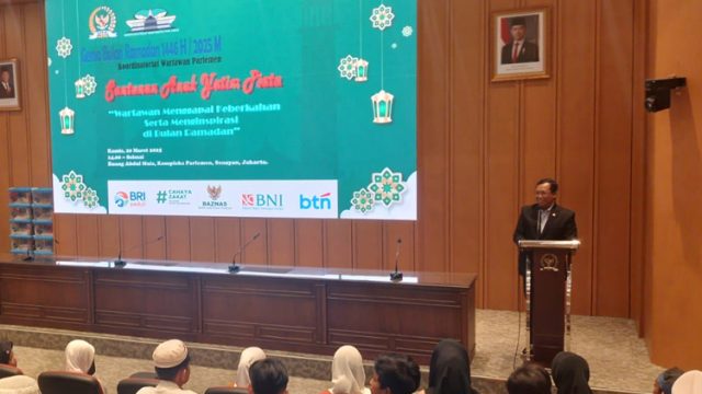 KWP Gelar Santunan Anak Yatim di Parlemen, Pererat Kepedulian Sosial
