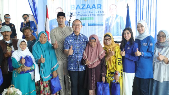 PAN Tutup Bazaar Murah TerdePAN di Bandung, Salurkan Ribuan Paket Sembako Jelang Lebaran