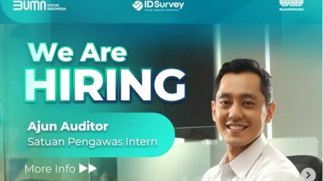 Lowongan Kerja BUMN: PT Sucofindo Buka Posisi Ajun Auditor untuk Lulusan S1, Simak Syarat dan Cara Daftarnya!