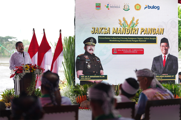 Jaksa Agung Luncurkan Program Jaksa Mandiri Pangan untuk Dukung Ketahanan Pangan Nasional