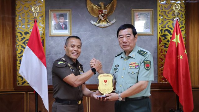 Kejaksaan Agung dan Chinese PLA Perkuat Kerja Sama Penegakan Hukum Militer