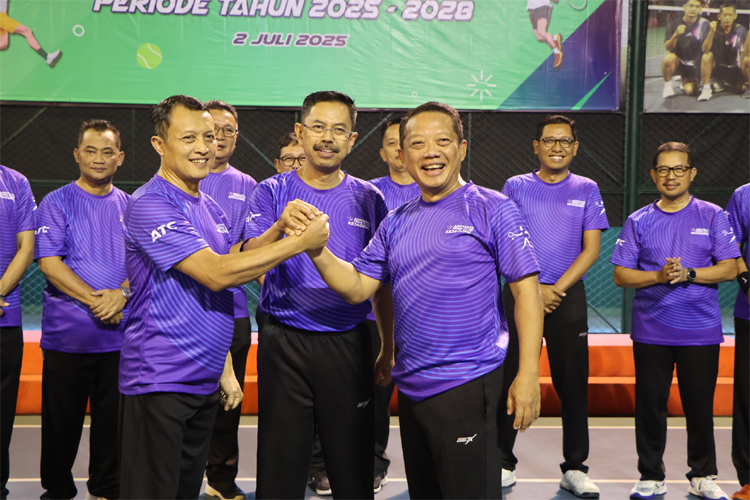 Rudi Margono Resmi Pimpin Adhyaksa Tennis Club 2025–2028, Siap Wujudkan Semangat Guyub dan Kompetitif
