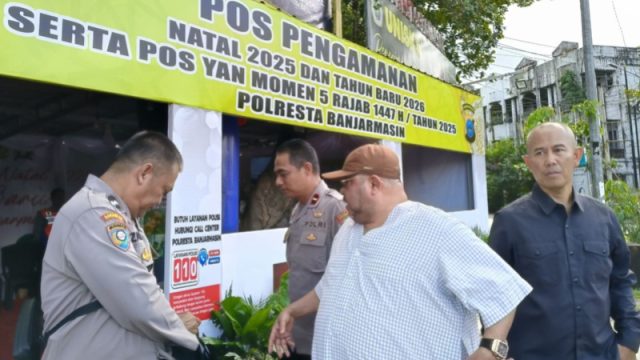 Legislator PKS Sidak Pos Polisi Kayutangi: Pastikan Pengamanan Lalu Lintas Nataru Lancar di Kalsel
