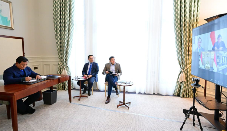 Dari London, Presiden Prabowo Pimpin Ratas Strategis Penertiban Kawasan Hutan Nasional
