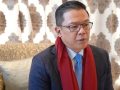 Menlu Sugiono saat memberikan keterangan pers di Gedung DPR RI terkait partisipasi Indonesia dalam iuran Dewan Perdamaian bentukan Donald Trump.