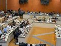 Wakil Ketua DPR Sufmi Dasco Ahmad saat memberikan keterangan pers terkait kesepakatan penanganan BPJS PBI di Gedung DPR, Jakarta.