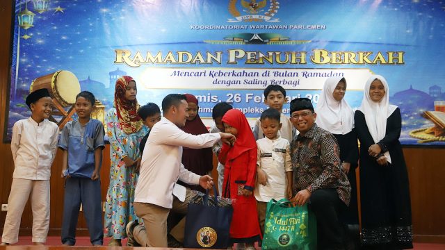 Herman Khaeron Apresiasi Santunan Yatim KWP-DPR: Tegaskan Tanggung Jawab Negara dan Peran Media di Bulan Ramadan