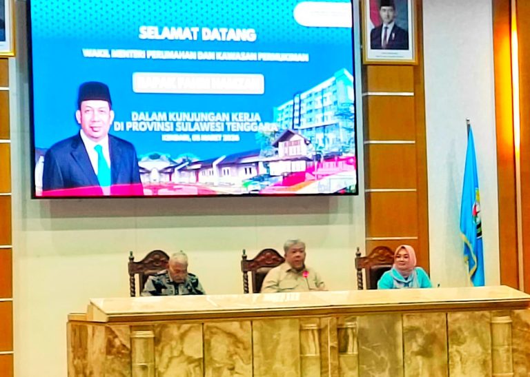 Wamen PKP Tekankan Integrasi Sanitasi dan Perumahan di Kendari
