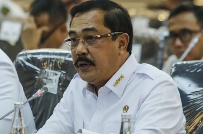 Menteri Imigrasi dan Pemasyarakatan Agus Andrianto saat memberikan pernyataan tegas terkait pembersihan peredaran narkoba di lingkungan Lapas dan Rutan.