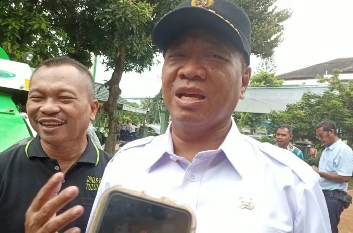 Gedung Merah Putih KPK di Jakarta, tempat Bupati Tulungagung Gatut Sunu Wibowo menjalani pemeriksaan intensif pasca Operasi Tangkap Tangan (OTT).