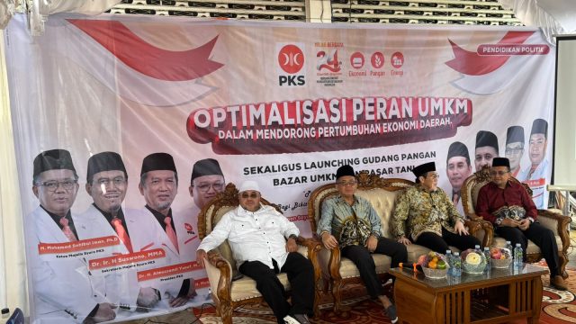 PKS Kalsel Resmikan Gudang Pangan, Habib Aboe Bakar: Langkah Strategis Respons Dinamika Pasar