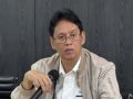 Menteri Keuangan Purbaya Yudhi Sadewa memberikan keterangan pers mengenai investigasi internal di kantor Kementerian Keuangan, Jakarta.