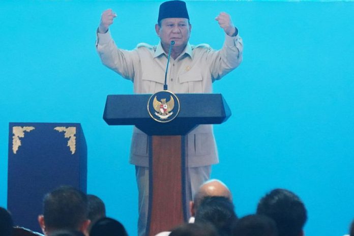 Ilustrasi dokumen Peraturan Presiden Nomor 3 Tahun 2026 dengan latar belakang siswa sekolah sebagai simbol penguatan pendidikan nasional di era Prabowo.