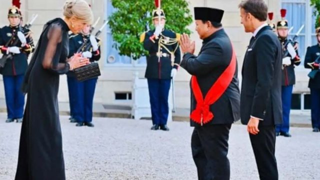 Pererat Kemitraan Strategis, Presiden Prabowo Hadiri Jamuan Kenegaraan Presiden Macron di Istana Elysee