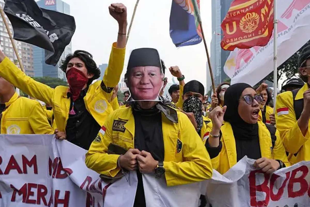 Demo Mahasiswa Bundaran HI