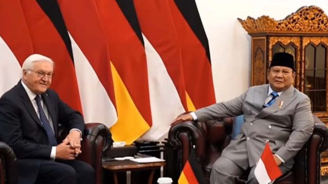 Gelar Pertemuan Empat Mata di Istana Merdeka, Presiden Prabowo dan Presiden Jerman Sepakati Perluasan Kerja Sama Strategis