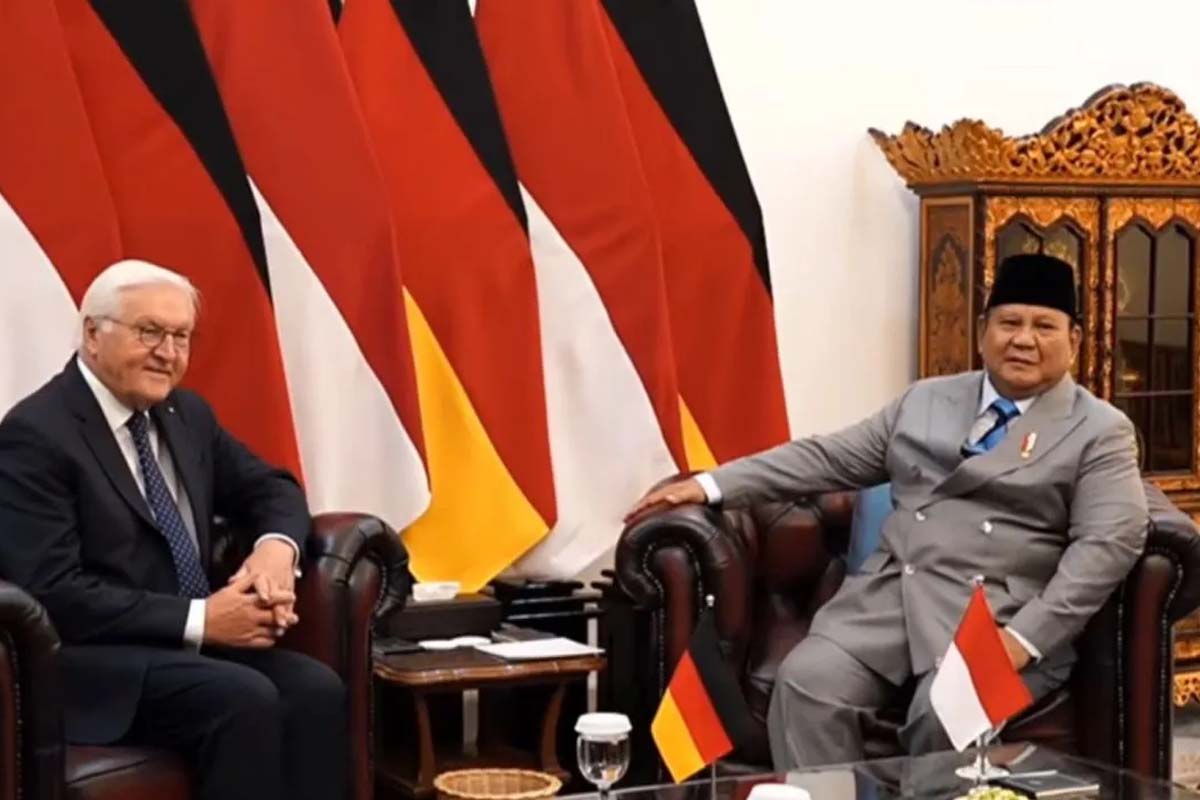 Gelar Pertemuan Empat Mata di Istana Merdeka, Presiden Prabowo dan Presiden Jerman Sepakati Perluasan Kerja Sama Strategis